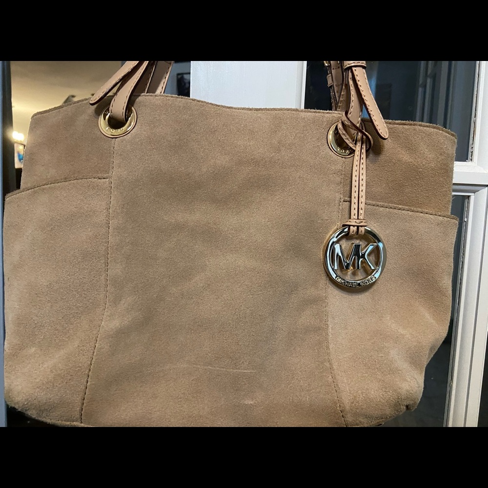 MK medium suede tote (hard to find).